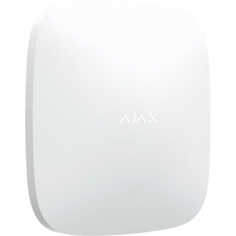 Ajax Інтелектуальна охоронна централь Hub 2 Plus, gsm, ethernet, wi-fi, jeweller, бездротова, білий (000018791)