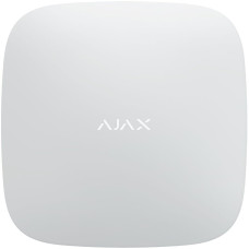 Ajax Інтелектуальна охоронна централь Hub 2, модуль 4G, ethernet, jeweller, бездротова, білий (000026662)