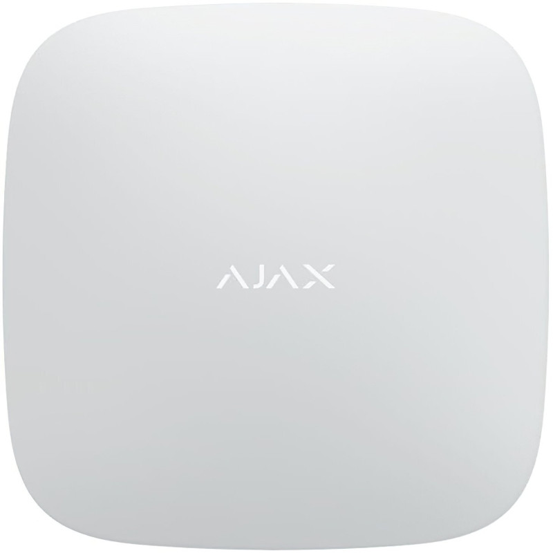 Ajax Інтелектуальна охоронна централь Hub 2, модуль 4G, ethernet, jeweller, бездротова, білий (000026662)