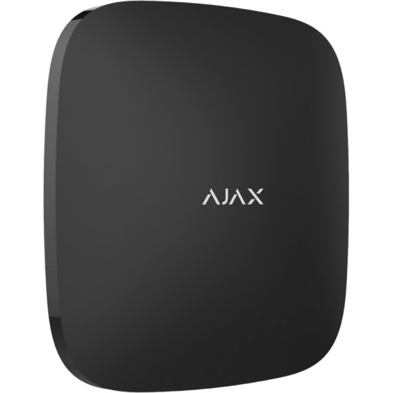 Ajax Інтелектуальна охоронна централь Hub 2, модуль 4G, ethernet, jeweller, бездротова, чорний (000026661)