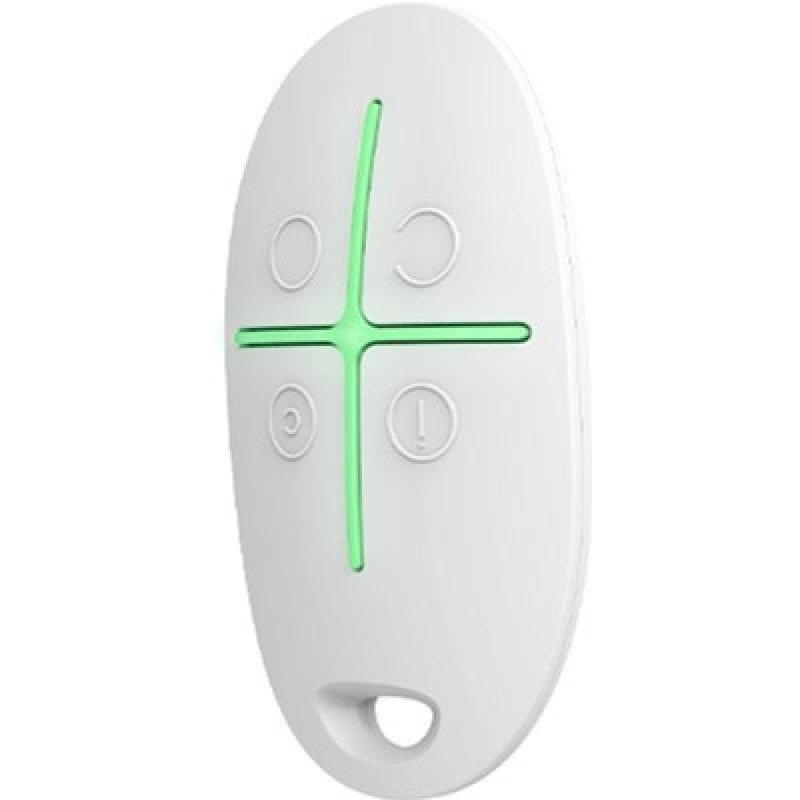 Ajax Комплект охоронної сигналізації StarterKit Cam Plus, hub 2 plus, motioncam, doorprotect, spacecontrol, jeweller, бездротовий, білий (000019854)