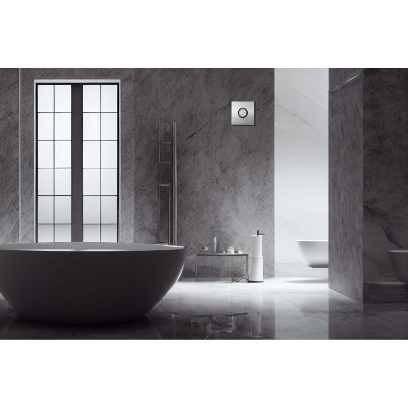 ARDESTO Витяжний вентилятор BFC-100S 15 Вт, 70 м3/г, 2400 об./хв., 30 дБ, cріблястий (BFC-100S)