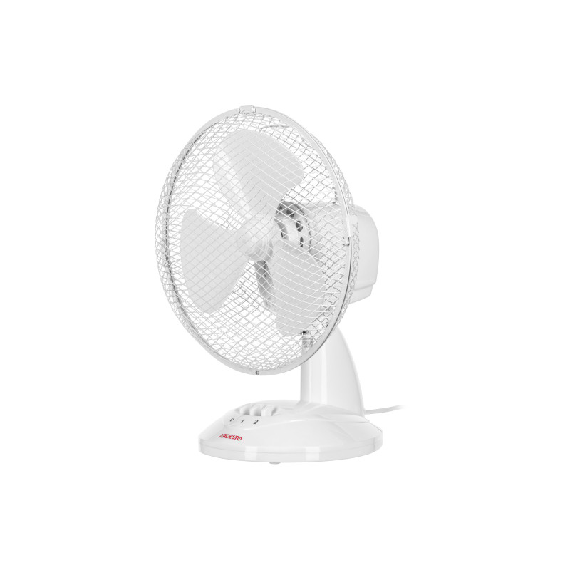 ARDESTO Вентилятор настільний FT-23A, 23 см, 2 швидкості, білий (FT-23A)
