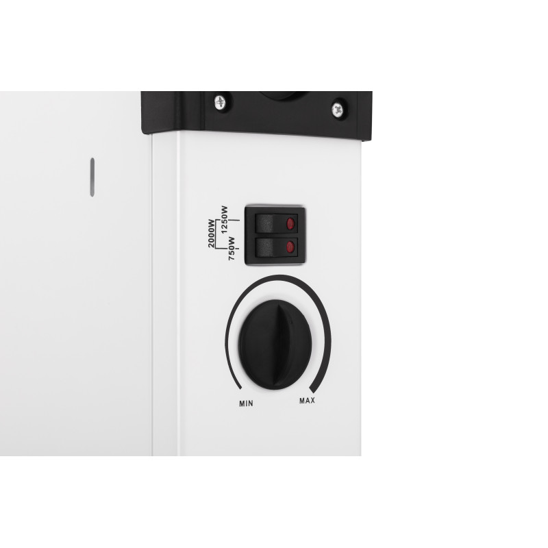 ARDESTO Конвектор, 20м2, 2000Вт, мех. упр-ння, відкритий нагрів. елемент, білий (CHK-2000MW)