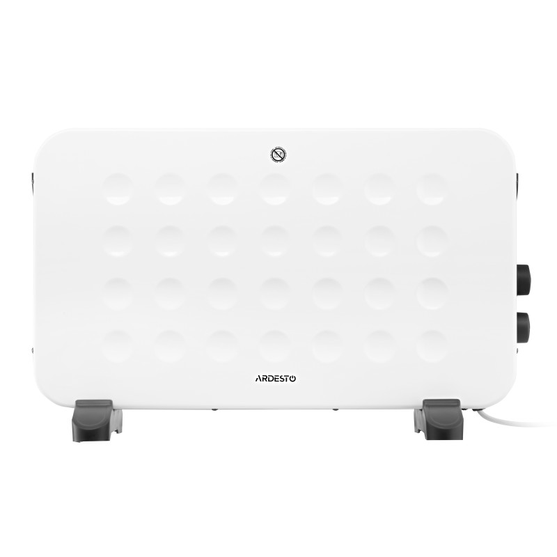 ARDESTO Конвектор, 20м2, 2000Вт, мех. упр-ння, відкритий нагрів. елемент, білий (CHH-2000MWC)