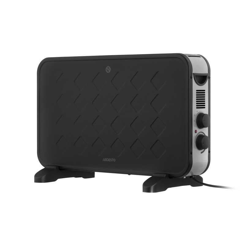 ARDESTO Конвектор, 20м2, 2000Вт, мех. упр-ння, відкритий нагрів. елемент, чорний (CHH-2000MBR)