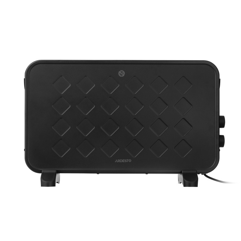 ARDESTO Конвектор, 20м2, 2000Вт, мех. упр-ння, відкритий нагрів. елемент, чорний (CHH-2000MBR)