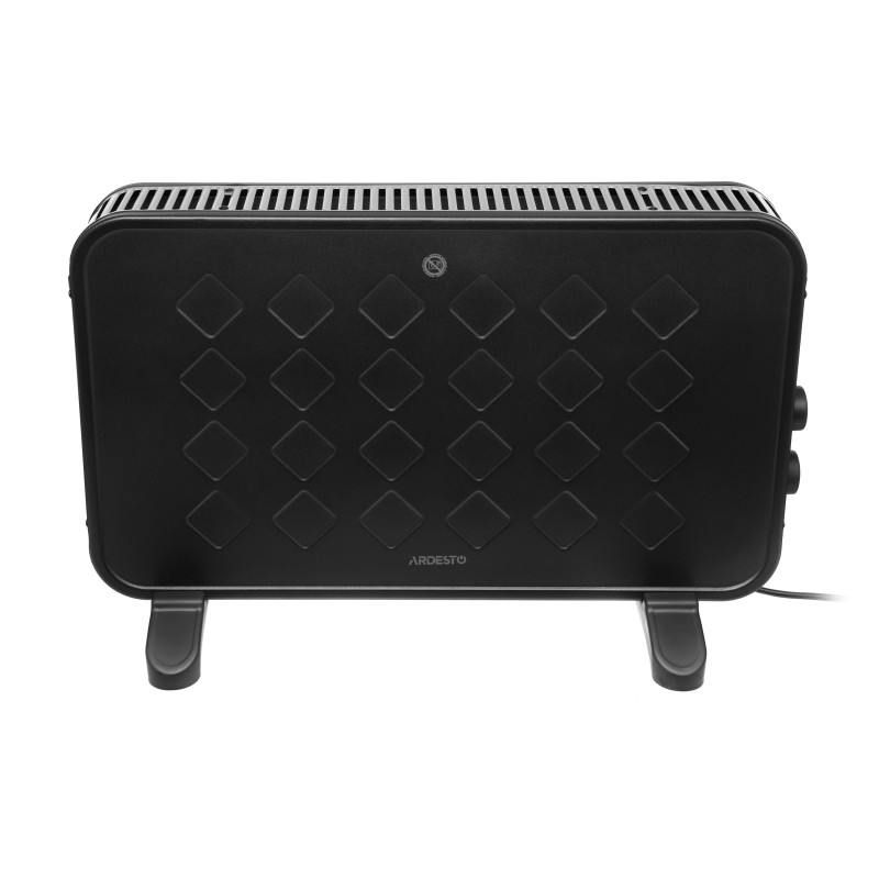 ARDESTO Конвектор, 20м2, 2000Вт, мех. упр-ння, відкритий нагрів. елемент, чорний (CHH-2000MBR)