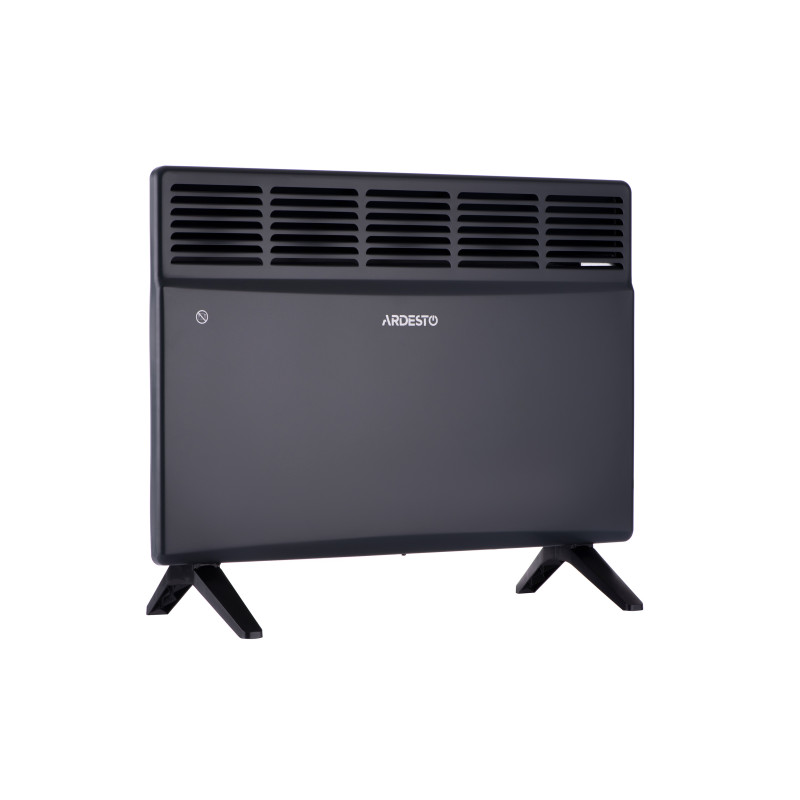 ARDESTO Конвектор електричний CH-1500MCA, 1500 Вт, 15 м2, закритий нагрів. елемент, IP24, мех. керування, антрацит матовий (CH-1500MCA)