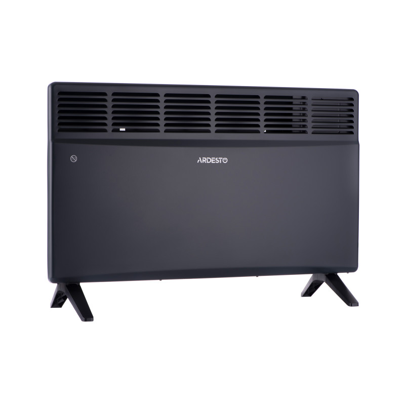 ARDESTO Конвектор електричний CH-2000MCA, 2000 Вт, 20 м2, закритий нагрів. елемент, IP24, мех. керування, антрацит матовий (CH-2000MCA)