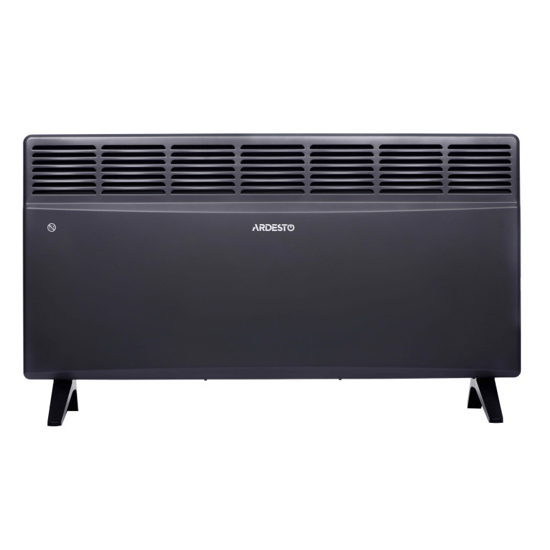 ARDESTO Конвектор електричний CH-2500MCA, 2500 Вт, 25 м2, закритий нагрів. елемент, IP24, мех. керування, антрацит матовий (CH-2500MCA)