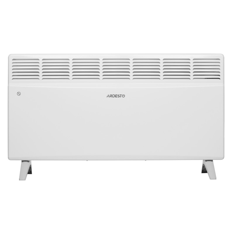 ARDESTO Конвектор електричний CH-2500MCW, 2500 Вт, 25 м2, закритий нагрів. елемент, IP24, мех. керування, білий (CH-2500MCW)