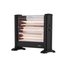 ARDESTO Обігрівач інфрачервоний кварцевий, 15м2, 1650Вт, мех. упр-ння, підлоговий, чорний (IHS-1650)