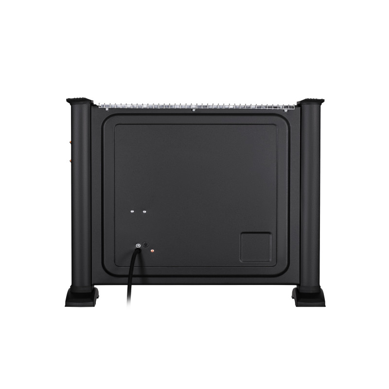 ARDESTO Обігрівач інфрачервоний кварцевий, 15м2, 1650Вт, мех. упр-ння, підлоговий, чорний (IHS-1650)