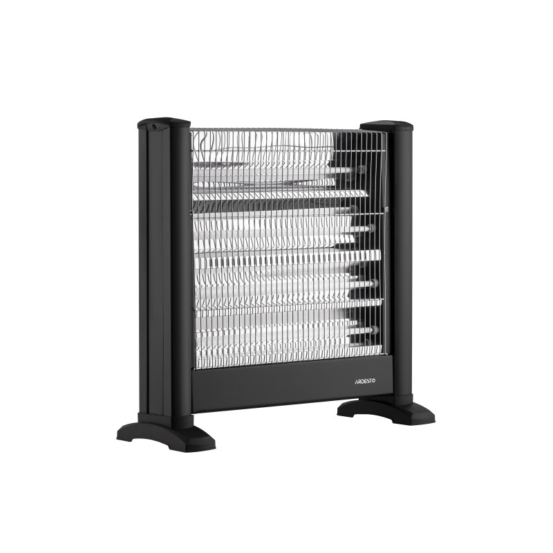 ARDESTO Обігрівач інфрачервоний кварцевий, 22м2, 2200Вт, мех. упр-ння, підлоговий, чорний (IHS-2200)