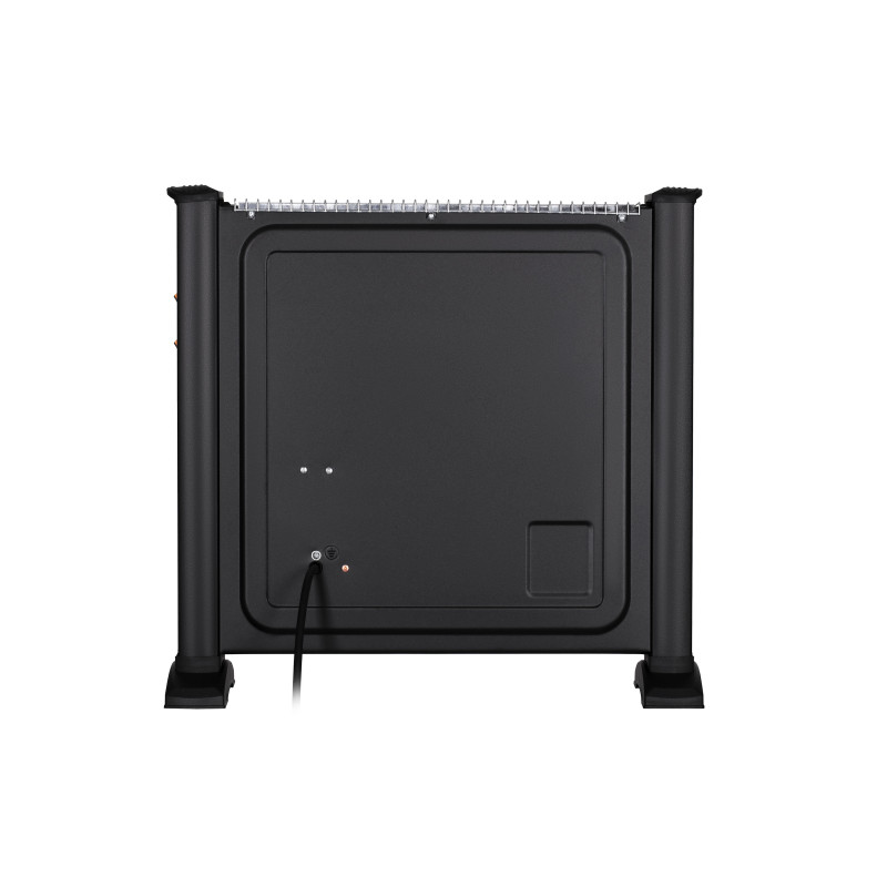 ARDESTO Обігрівач інфрачервоний кварцевий, 22м2, 2200Вт, мех. упр-ння, підлоговий, чорний (IHS-2200)