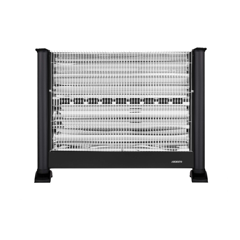 ARDESTO Обігрівач інфрачервоний кварцевий, 28м2, 2500Вт, мех. упр-ння, підлоговий, чорний (IHS-2800)