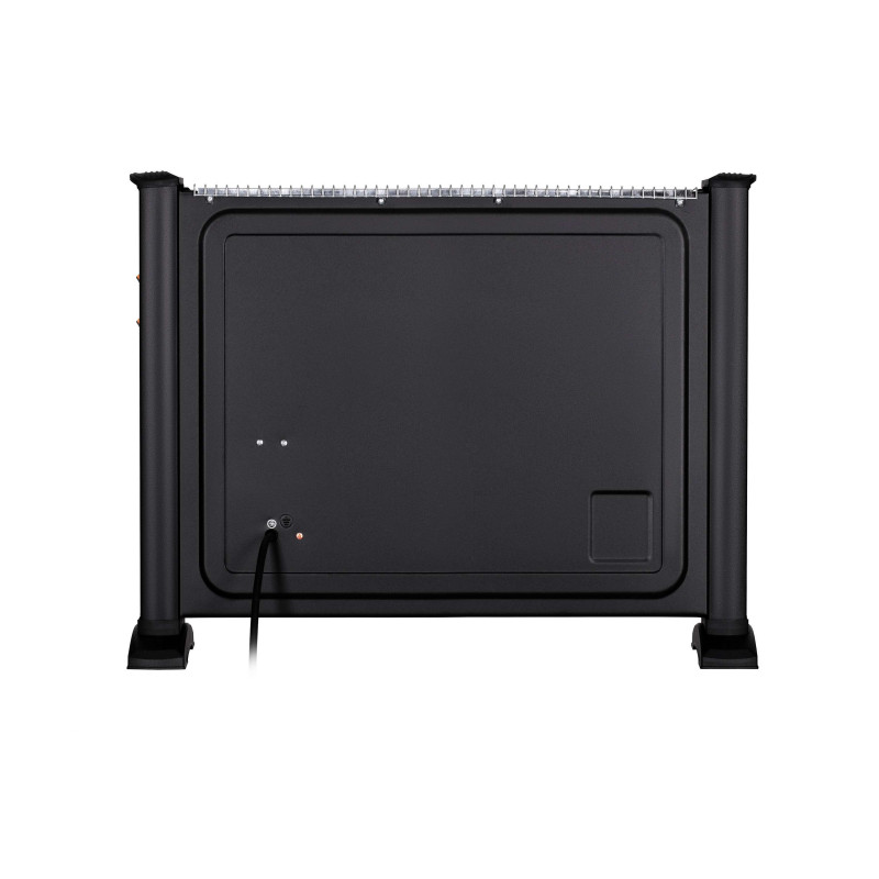 ARDESTO Обігрівач інфрачервоний кварцевий, 28м2, 2500Вт, мех. упр-ння, підлоговий, чорний (IHS-2800)