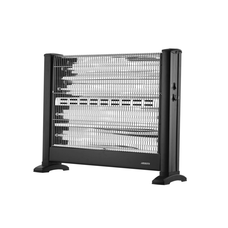 ARDESTO Обігрівач інфрачервоний кварцевий, 28м2, 2500Вт, мех. упр-ння, підлоговий, чорний (IHS-2800)