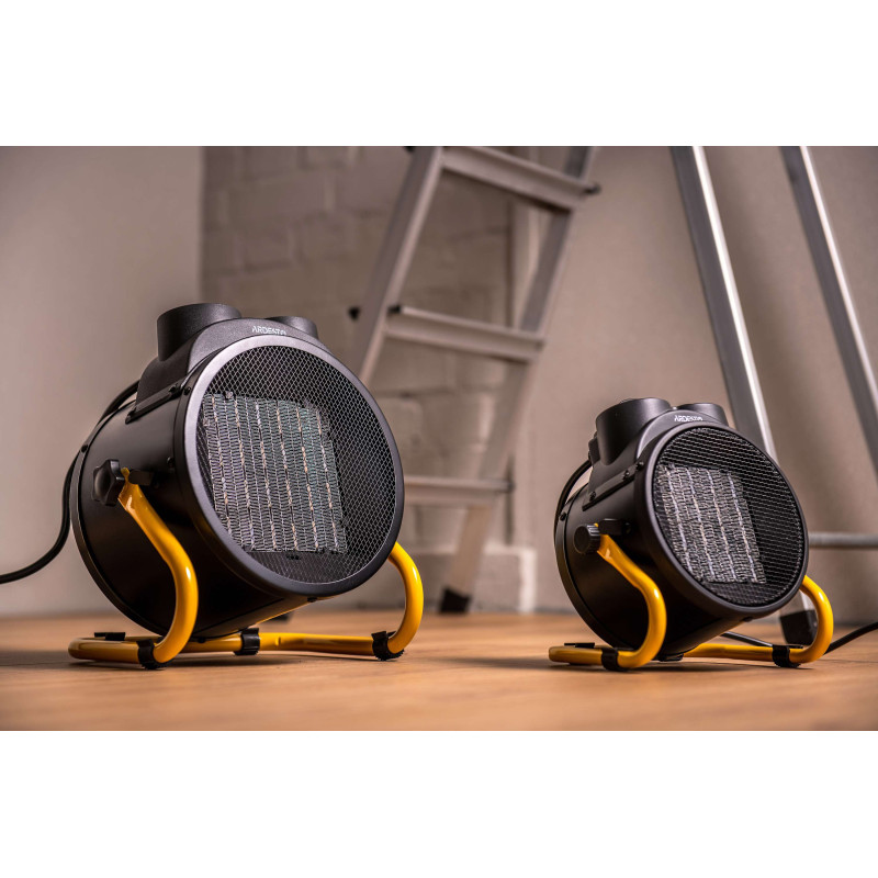 ARDESTO Теплова гармата, 30м2, 3000Вт, мех. упр-ння, 340 м3г, керам. нагрів. елемент, чорний (IFH-03B)