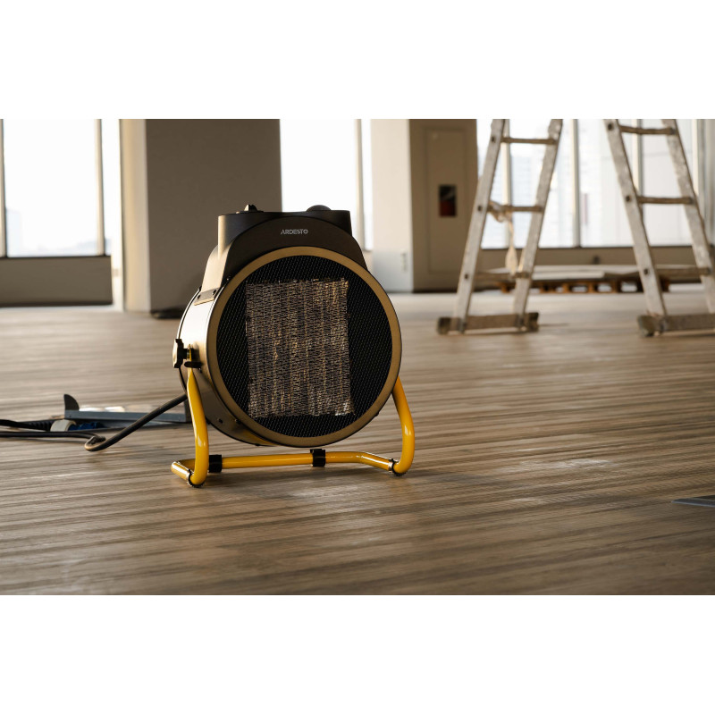 ARDESTO Теплова гармата електрична IFH-05B 5 кВт, 50 м2, 470 м3/г, керамічний. нагрів. елемент, IP20, мех. керування (IFH-05B)