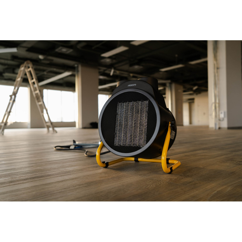 ARDESTO Теплова гармата електрична IFH-05B 5 кВт, 50 м2, 470 м3/г, керамічний. нагрів. елемент, IP20, мех. керування (IFH-05B)