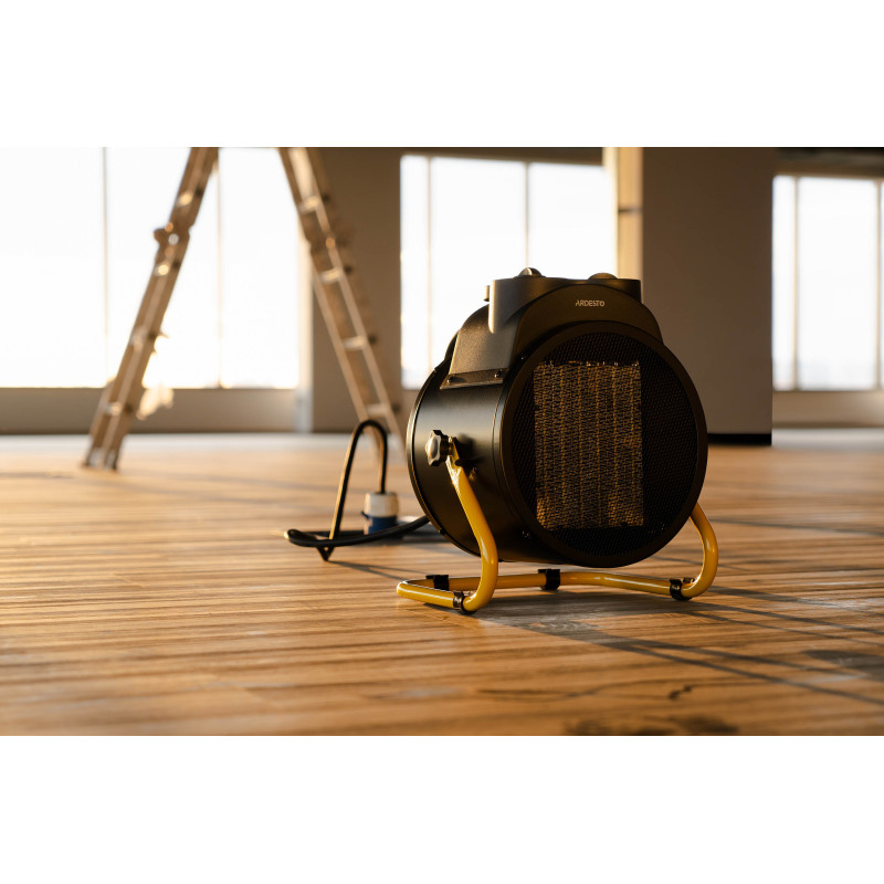 ARDESTO Теплова гармата електрична IFH-05B 5 кВт, 50 м2, 470 м3/г, керамічний. нагрів. елемент, IP20, мех. керування (IFH-05B)