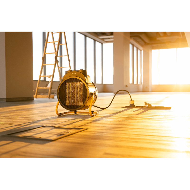 ARDESTO Теплова гармата електрична IFH-05B 5 кВт, 50 м2, 470 м3/г, керамічний. нагрів. елемент, IP20, мех. керування (IFH-05B)