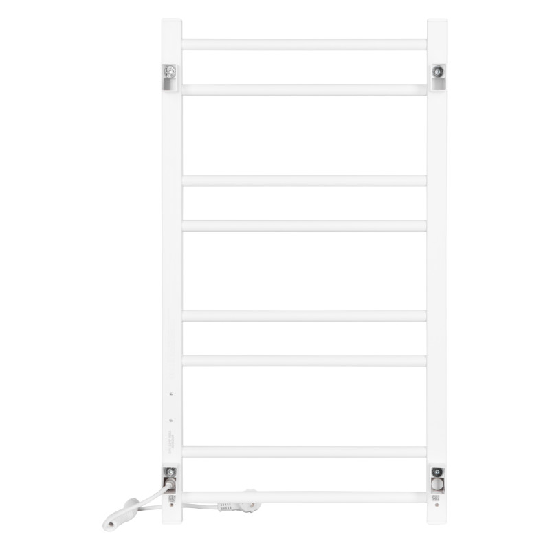 ARDESTO Рушникосушка електрична Square-TR K, 770x430х80мм, таймер-регулятор, сталь, білий матовий (61070106WM)