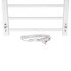 ARDESTO Рушникосушка електрична Square-TR K, 770x430х80мм, таймер-регулятор, сталь, білий матовий (61070106WM)