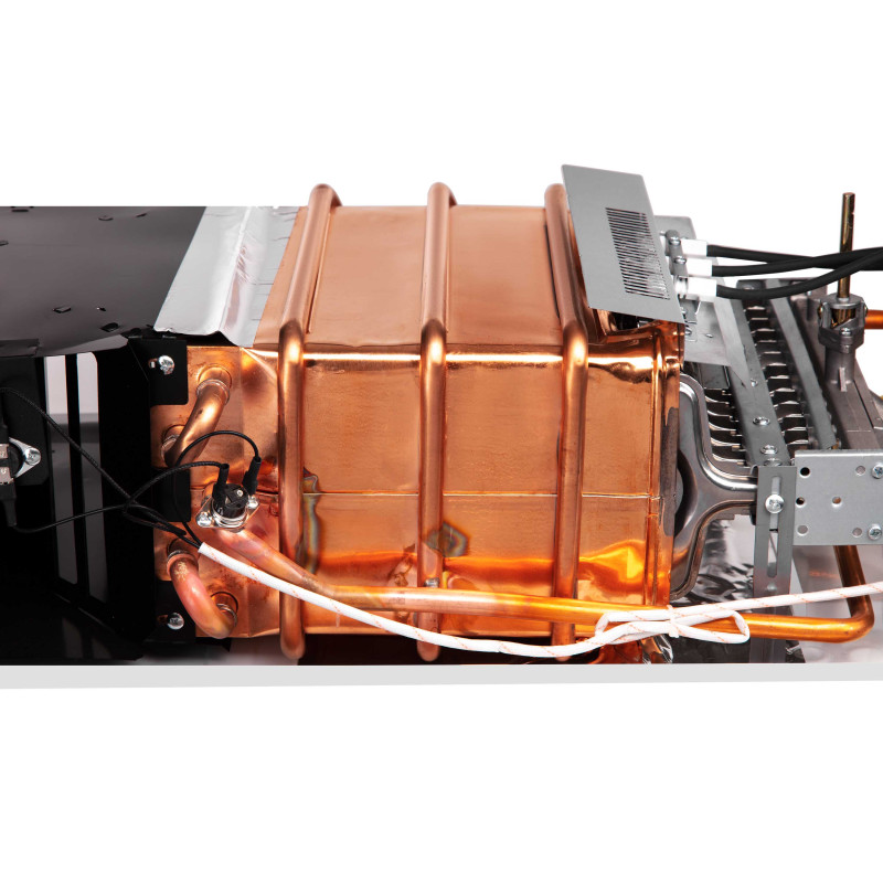 ARDESTO Газова колонка X2, 10 л/хв., 20 кВт, розпалювання від батарейок, дисплей, білий (TFGBH-10B-X2-WHITE)