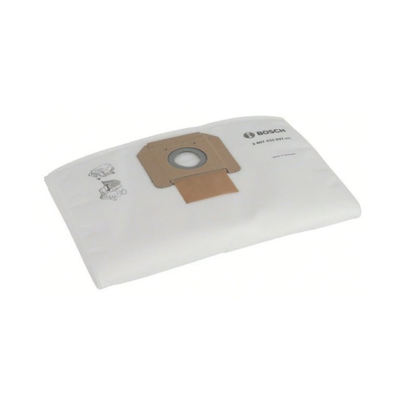 BOSCH Мiшок для пилососу GAS 35, сух/волог пилу, флiсовий (2607432037)