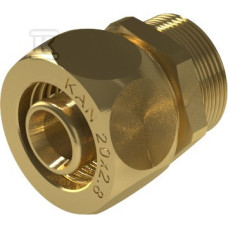 KAN-therm З'єднувач латунний згвинчуваний с з зовнішнім різьбленням UltraLine - 20 G1/2" (2510045002)
