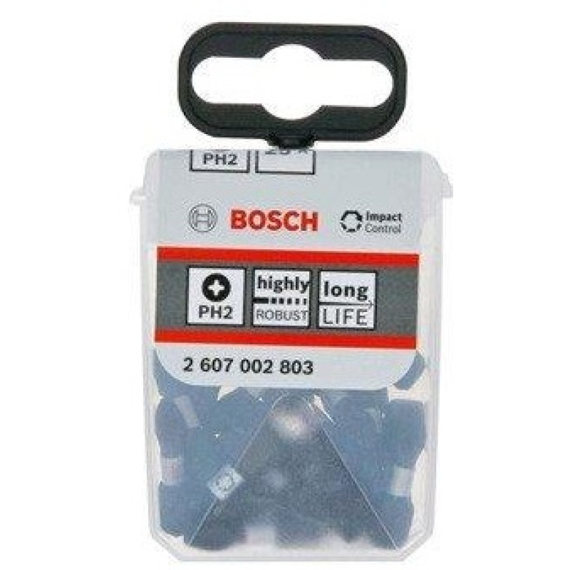 BOSCH Набор бит Impact Control для ударной дрели PH2 (2607002803)
