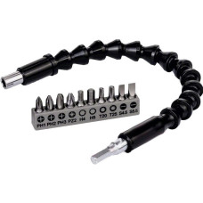 BOSCH Набір біт 10 шт з гнучким подовжувачем 300мм (2608522377)