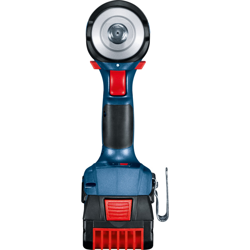 BOSCH Гайкокрут Professional GDS 18V-400 акум, 2* 18 В GBA 5 Аг, 400 Нм, 0-2500 об/хв, ЗУ GAL 18V-40, кейс, зажим квадрат, 1.87 кг (06019K0020)