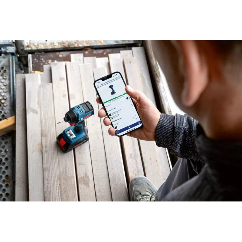 BOSCH Дриль-гайковерт ударний акумуляторний GDR 18V-220 C 18В 2х5А·год ……..кг (06019L6003)