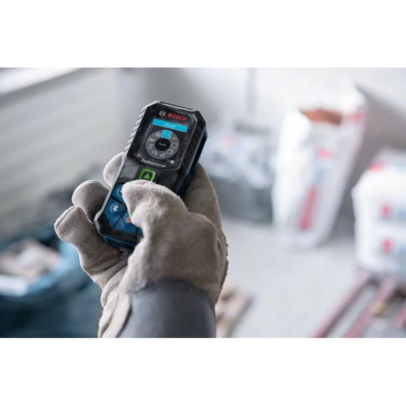 BOSCH Далекомір лазерний GLM 50-27 CG, акумуляторний 3.7V, 0.05-50м, ±1.5мм, IP65, 0.17кг (0601072U01)