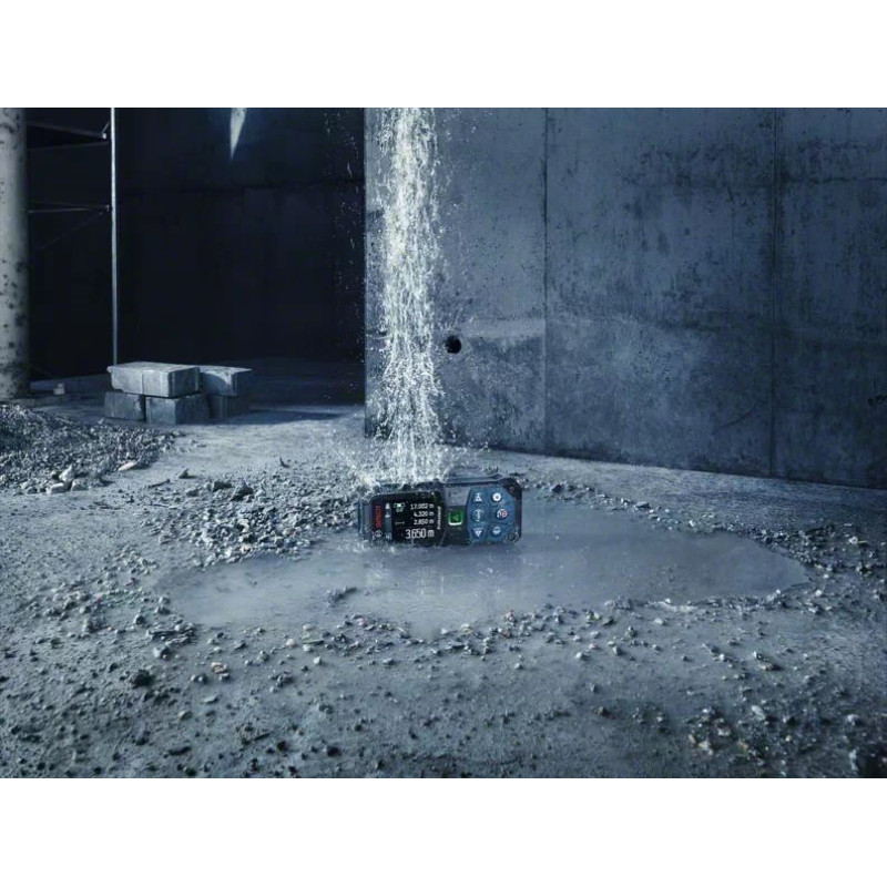 BOSCH Далекомір лазерний GLM 50-27 CG, акумуляторний 3.7V, 0.05-50м, ±1.5мм, IP65, 0.17кг (0601072U01)