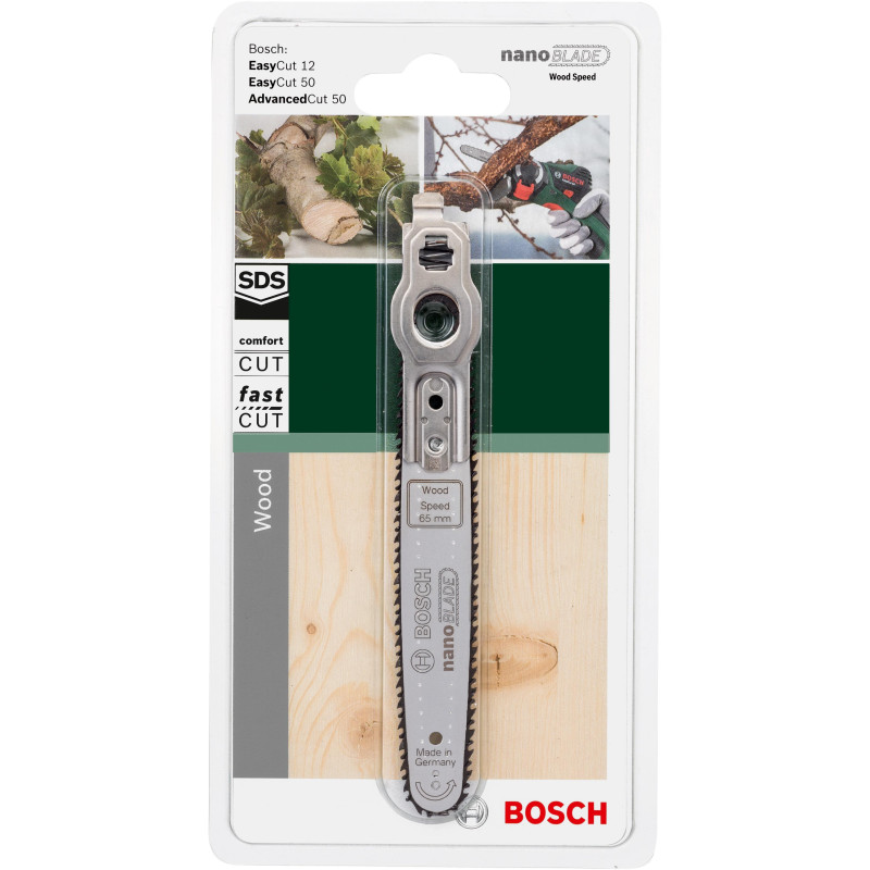 BOSCH Пилочка Nanoblade Wтood Basic 65 для Easy Cut (2609256D86)