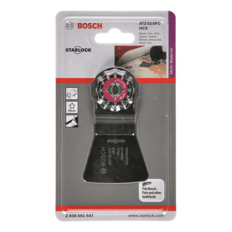 BOSCH Шабер гнучкий HCS ATZ 52 SFC для універсальних різаків (2608661647)