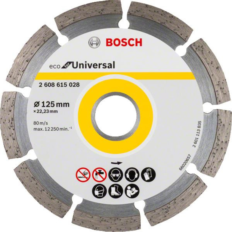 BOSCH Алмазний диск ECO Universal 125-22,23 (2608615028)