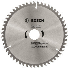 BOSCH Диск пиляльний Eco for Aluminium 190x2.42/1.6x30мм 54TCG (2608644389)