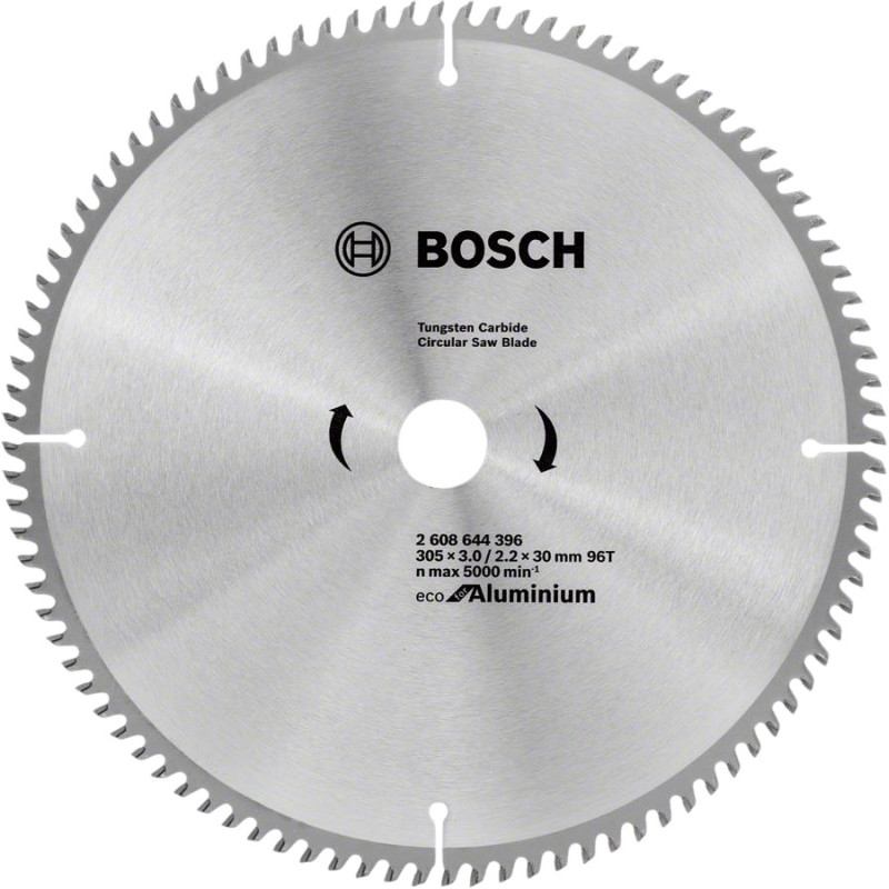 BOSCH Диск пиляльний Eco for Aluminium 305x30-96T (2608644396)