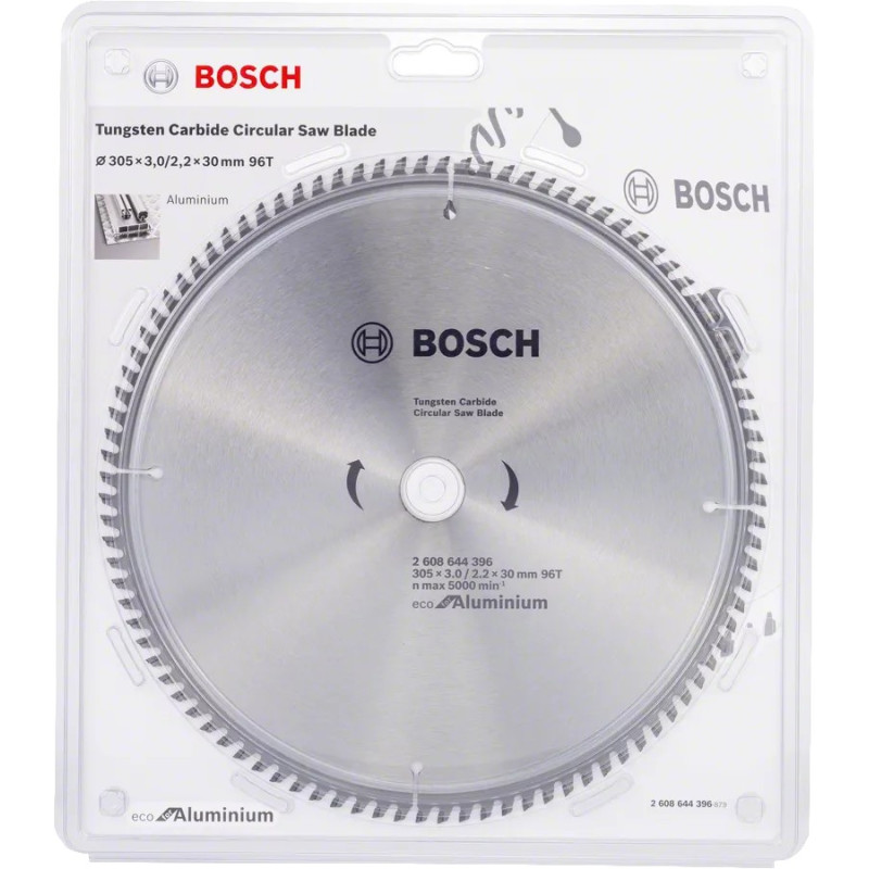 BOSCH Диск пиляльний Eco for Aluminium 305x30-96T (2608644396)