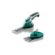 BOSCH Кущоріз ISIO, акумуляторний 3.6 V Li 1.5 Ач, ніж 12 см (0600833108)