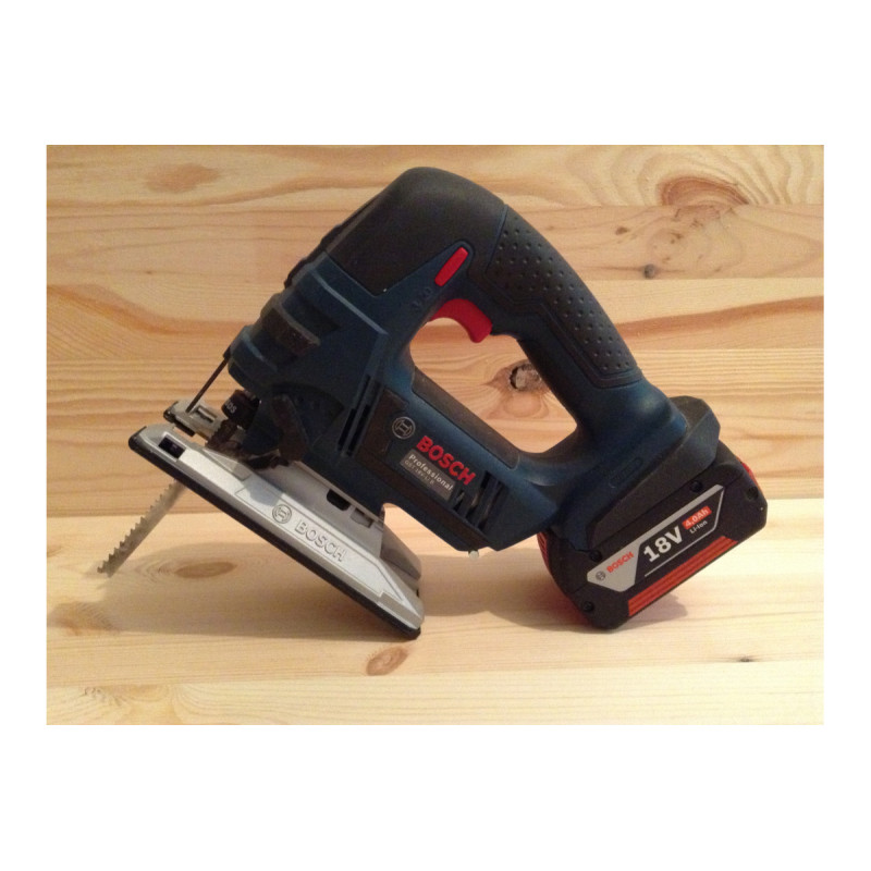 BOSCH Лобзик GST 18 V-LI B, акум., 18В, хід 23мм, 2,1кг, Solo (06015A6100)