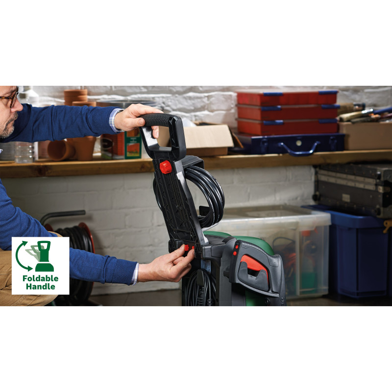 BOSCH Мийка високого тиску UniversalAquatak 135, 1900Вт, 135 бар, 410 л/год, 7.9 кг, насадка 3-в-1 (06008A7C00)