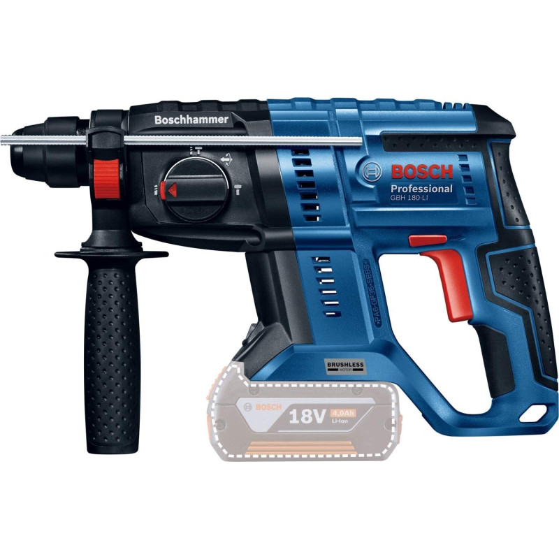 BOSCH Набір інструменту Professional перфоратор GBH 180-LI + дриль-шуруповерт GSR 180-LI (0615990M31)