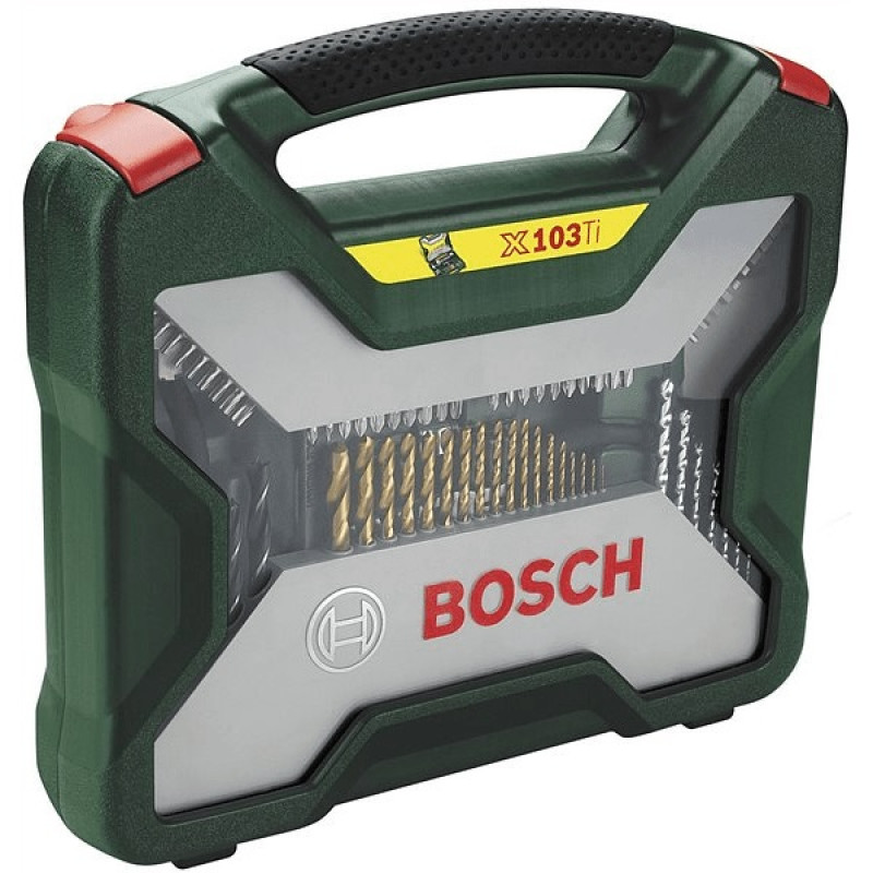BOSCH Набір інструменту X-LINE-103 TITANIUM, 103шт (2607019331)